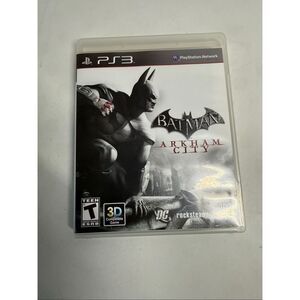 Batman Arkham City PS3 2011 Complete w/ Case & Manual DC WB Rocksteady Teen